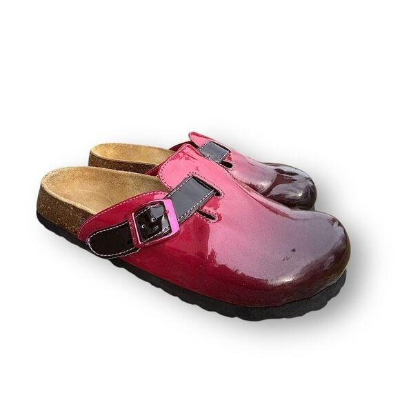 Betula by Birkenstock Pink Ombre Clogs Unisex Size 7 EU 38 Casual Shoes - Picture 14 of 16